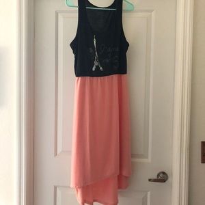 Disney Paris Hi-Lo Dress